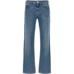 Stella McCartney, Dames, Jeans, Blauw, Maat: W27 Katoen,