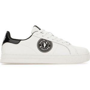 Versace Jeans Couture, Heren, Schoenen, Wit, Maat: 39 EU Leer,