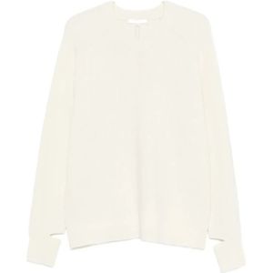 Tibi, Dames, Truien, Beige, Maat: S Wol,