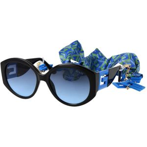 Guess - GU7917 - Zonnebril - Zwart - Blauw - 56 mm