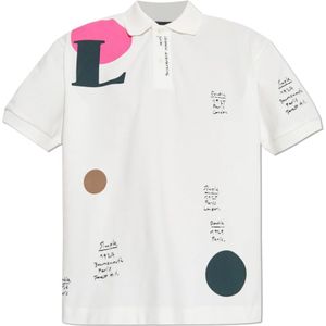 Lacoste, Heren, Tops, Wit, Maat: XL Katoen,