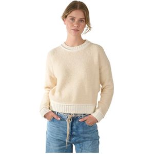 JC Sophie, Dames, Truien, Beige, Maat: M Wol,