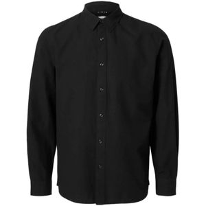 Overhemd - Effen - Katoen - Lange Mouw - Slim Fit