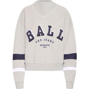 Ball, Dames, Sweatshirts & Hoodies, Beige, Maat: M Katoen,