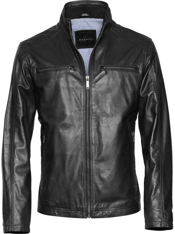 Bugatti - Butoto - Leren Jas - Zwart - Heren
