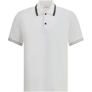 Ferragamo, Heren, Tops, Wit, Maat: L Katoen,