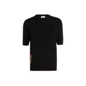 Lanvin Veelzijdige Dames T-Shirt Collectie , Black , Dames , Maat: M