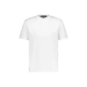 Dsquared2 Logo-Print T-Shirt , White , Heren , Maat: M