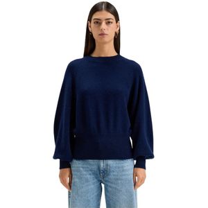 Bellerose, Dames, Truien, Blauw, Maat: M Wol,