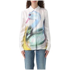 Tory Burch, Dames, Blouses & Shirts, Veelkleurig, Maat: 2XS