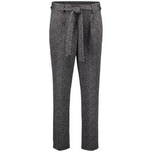 Zero - Broek - Verkorte Pasvorm - Damesbroek - Materiaalmix met Viscosegehalte