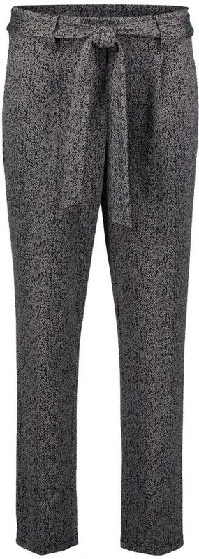 Zero - Broek - Verkorte Pasvorm - Damesbroek - Materiaalmix met Viscosegehalte