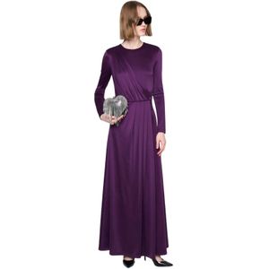 Silvian Heach, Dames, Jurken, Paars, Maat: 2XS Poliester,