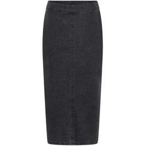 Bruuns Bazaar, Dames, Rokken, Grijs, Maat: XS Denim,