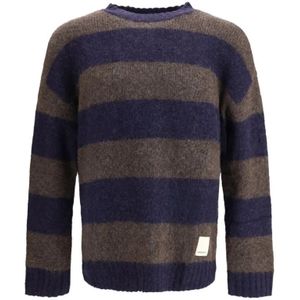 Emporio Armani, Heren, Truien, Veelkleurig, Maat: S Polyamide,