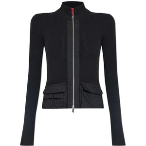 Diesel, Dames, Truien, Zwart, Maat: M
