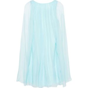 Max Mara, Dames, Jurken, Blauw, Maat: S Zijde,