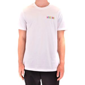 Moschino, Heren, Tops, Wit, Maat: XL Katoen,