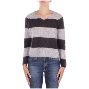 Max Mara, Dames, Truien, Grijs, Maat: S Mohair,