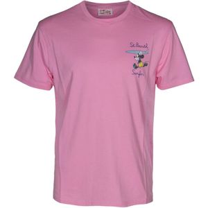 MC2 Saint Barth, Heren, Tops, Roze, Maat: L Katoen,