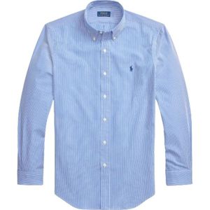 Polo Ralph Lauren, Heren, Overhemden, Blauw, Maat: XS Katoen,
