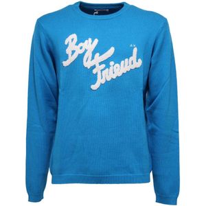 Sun68, Heren, Truien, Blauw, Maat: XL Wol,