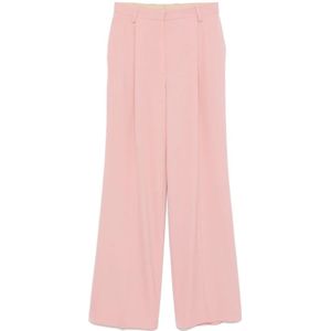 Dries Van Noten, Dames, Broeken, Roze, Maat: L