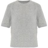 Samsøe Samsøe - Sajeanne - Gebreide Trui - Grijs