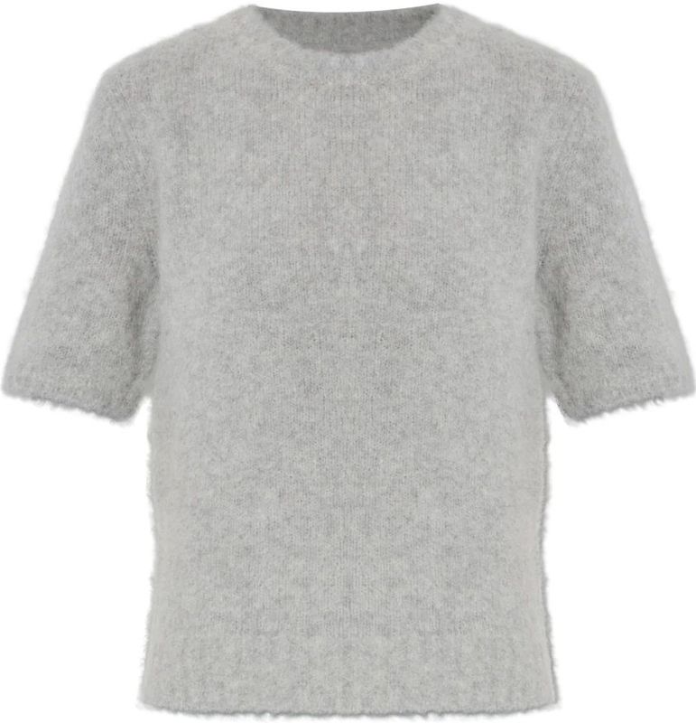 Samsøe Samsøe - Sajeanne - Gebreide Trui - Grijs
