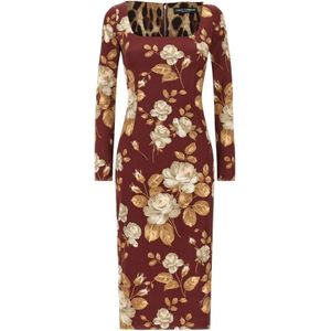 Dolce & Gabbana, Dames, Jurken, Veelkleurig, Maat: S