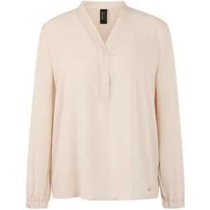 Marc Cain, Dames, Blouses & Shirts, Wit, Maat: M Poliester,