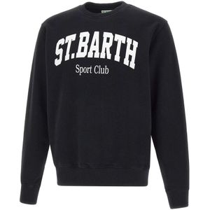 MC2 Saint Barth, Heren, Sweatshirts & Hoodies, Zwart, Maat: M
