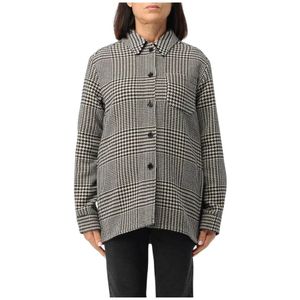 A.p.c., Dames, Jassen, Veelkleurig, Maat: 2XS Wol,