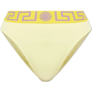 Versace Zwemkleding onderkant , Yellow , Dames , Maat: S