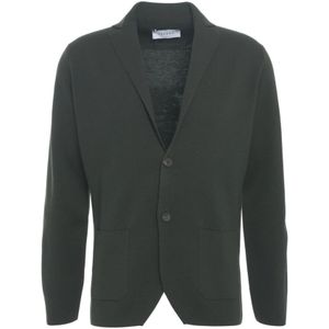 Gender, Heren, Truien, Groen, Maat: 5XL Wol,