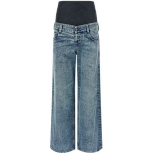 Diesel, Dames, Jeans, Blauw, Maat: W26 Katoen,