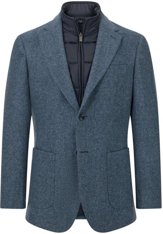 Boggi Milano, Heren, Jassen, Blauw, Maat: XS Wol,