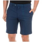 Hackett - Donkerblauwe Denim Bermuda Shorts - Korte Broeken - Heren