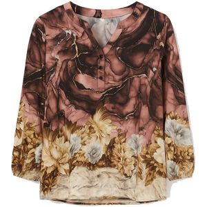 2-Biz, Dames, Blouses & Shirts, Veelkleurig, Maat: S