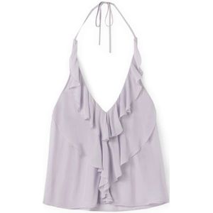 Motivi, Dames, Tops, Paars, Maat: 2XS Viscose,