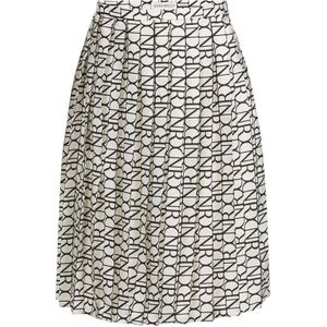 Nina Ricci, Dames, Rokken, Wit, Maat: S Satijn,