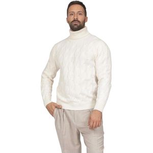 Mauro Ottaviani, Heren, Truien, Beige, Maat: XL