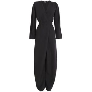 Cortana, Dames, Jumpsuits & Playsuits, Zwart, Maat: XS Linnen,