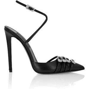 Philipp Plein, Dames, Schoenen, Zwart, Maat: 38 EU