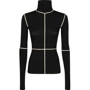 MM6 Maison Margiela, Dames, Tops, Zwart, Maat: XS