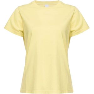 Pinko, Dames, Tops, Geel, Maat: M Katoen,