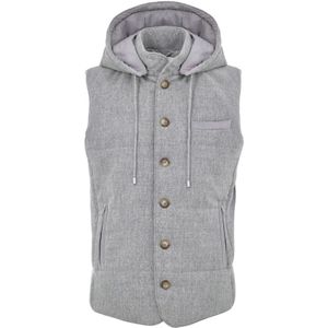 Gran Sasso, Heren, Jassen, Grijs, Maat: L Wol,