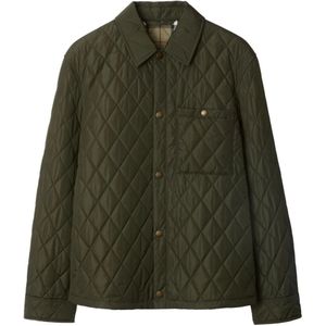 Burberry Shale Quilts Collectie , Green , Heren , Maat: XL