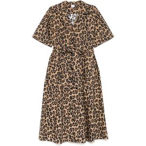 Aspesi, Dames, Jurken, Veelkleurig, Maat: XS