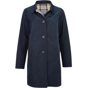 Barbour, Dames, Mantels, Blauw, Maat: XS Poliester,